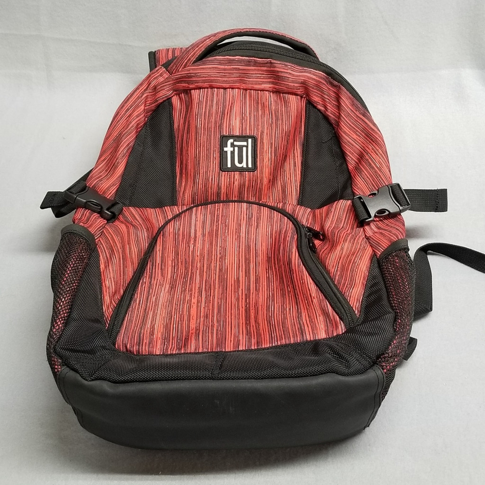 Ful Laptop Backpack Red School